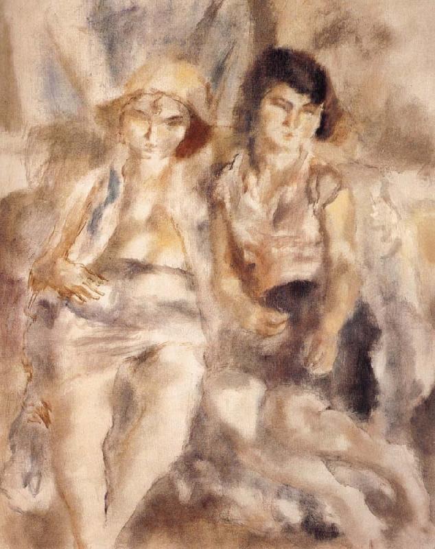 Jules Pascin Two gitana oil painting picture